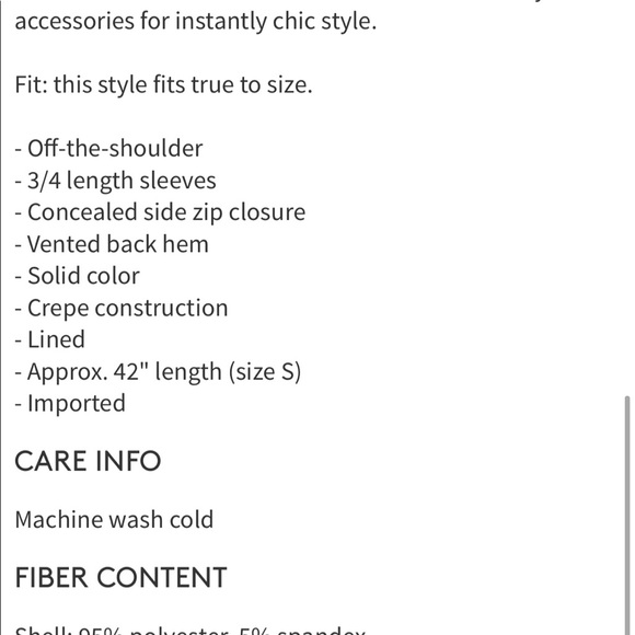 Alexia Admor off the shoulder drape sheath dress - Picture 3 of 4